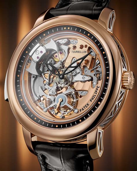 patek philippe tourbillon geneve skeleton watch|Patek Philippe grand complication watch.